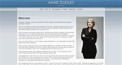 Desktop Screenshot of annedudley.co.uk